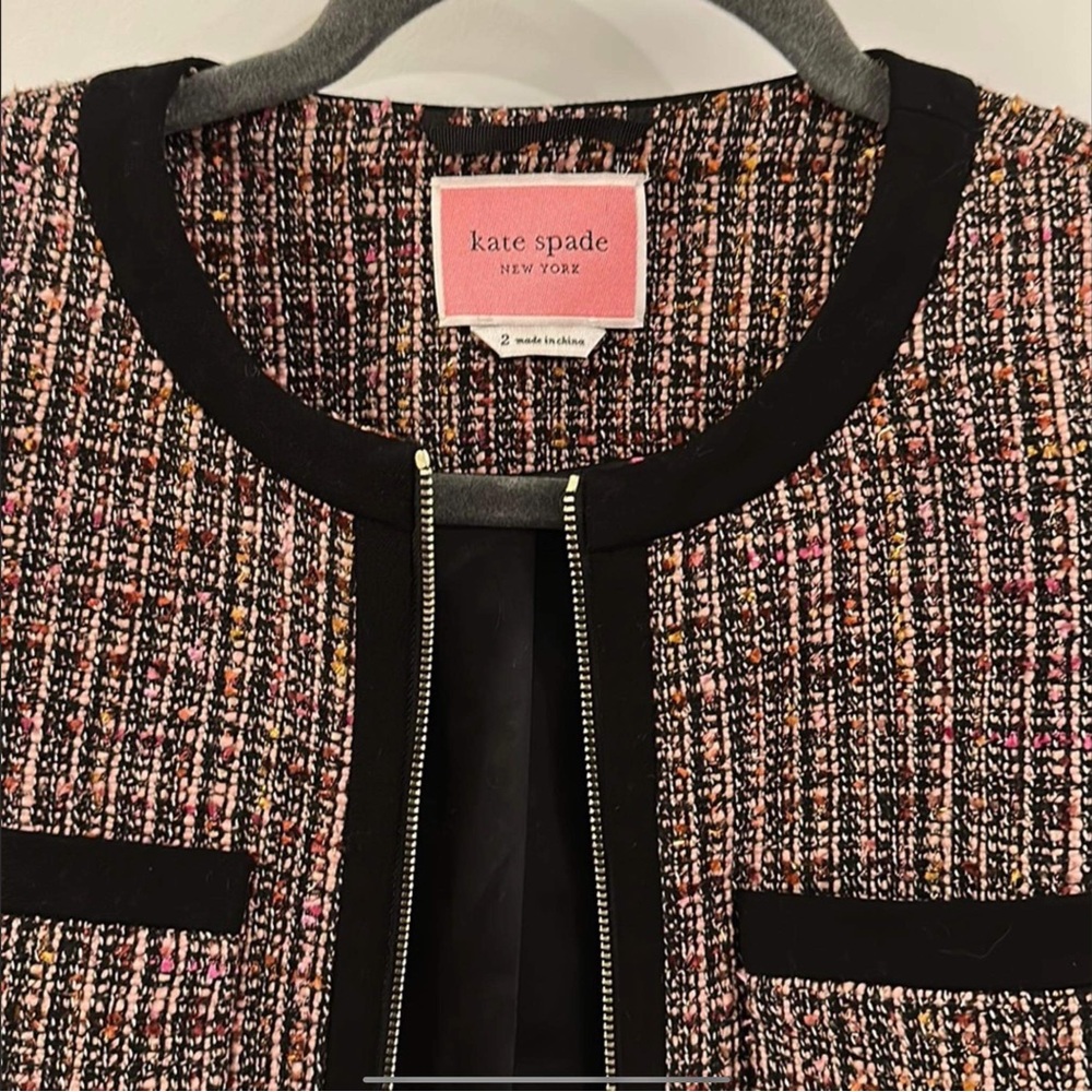 Like New Kate Spade Tweed Jacket - Picture 3 of 3